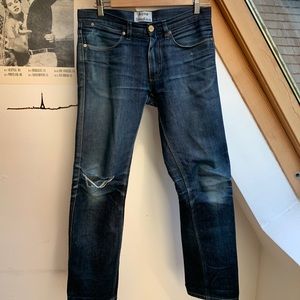 Acne Studios Men’s Blue Navy Denim Jeans